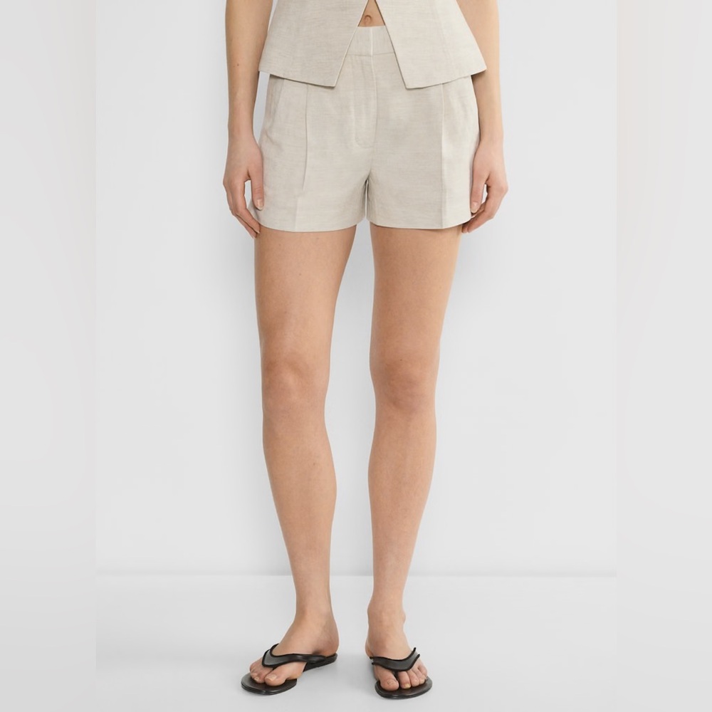 Aritzia Wilfred 5 Inch Linen Short
